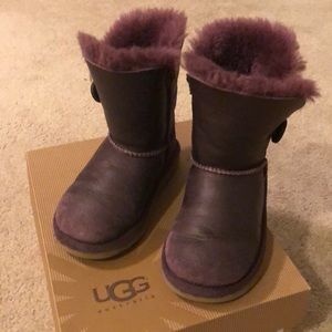 UGG Metallic Bailey Button boots
